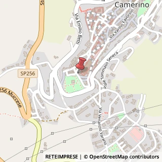 Mappa Via Cesare Battisti, 6, 62032 Camerino, Macerata (Marche)