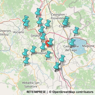 Mappa Via Lazio, 53045 Montepulciano SI, Italia (16.1485)