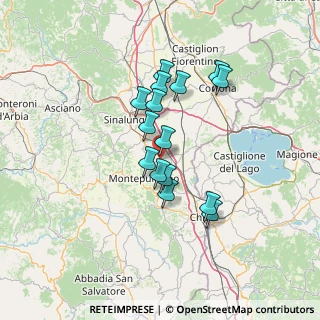 Mappa Via Lazio, 53045 Montepulciano SI, Italia (11.49067)