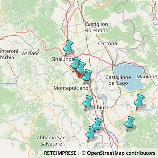 Mappa Via Lazio, 53045 Montepulciano SI, Italia (20.47182)