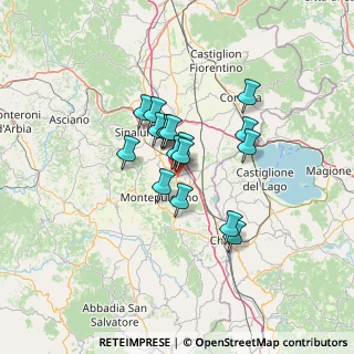 Mappa Via Lazio, 53045 Montepulciano SI, Italia (9.47118)