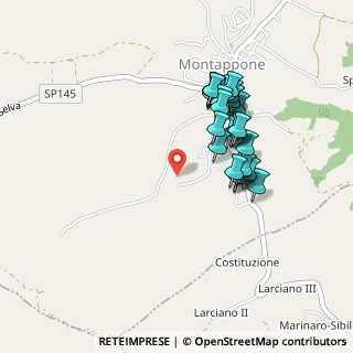 Mappa Via San Giorgio, 63835 Montappone FM, Italia (0.43333)