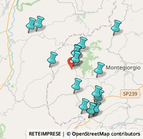 Mappa Via San Giorgio, 63835 Montappone FM, Italia (3.72706)