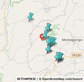 Mappa Via San Giorgio, 63835 Montappone FM, Italia (3.00923)