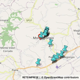 Mappa Via Ugolino, 63833 Montegiorgio FM, Italia (1.5795)