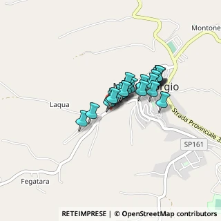 Mappa Via Ugolino, 63833 Montegiorgio FM, Italia (0.28261)