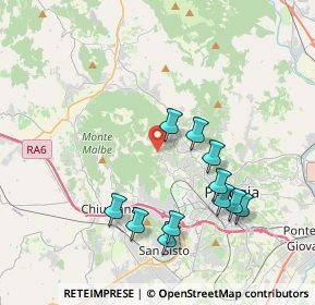 Mappa Via del Larice, 06131 Perugia PG, Italia (3.98091)