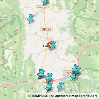 Mappa Via Borgo San Giorgio, 62032 Camerino MC, Italia (6.58389)