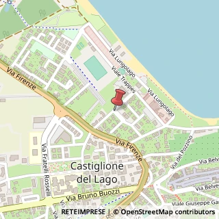 Mappa Viale dello Sport, 33, 06061 Castiglione del Lago, Perugia (Umbria)