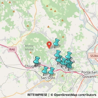Mappa Viale dei Castagni, 06131 Perugia PG, Italia (3.94)