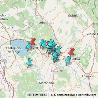 Mappa Via dell'Acquario, 06131 Perugia PG, Italia (8.93563)