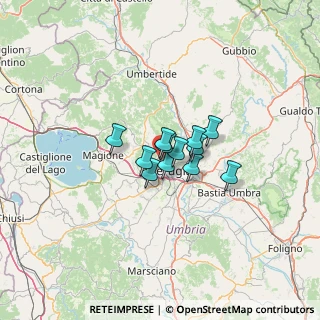 Mappa Via dell'Acquario, 06131 Perugia PG, Italia (6.815)