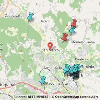 Mappa Via dell'Acquario, 06131 Perugia PG, Italia (2.957)