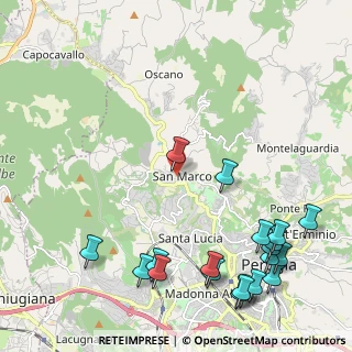 Mappa Via Umberto Gnoli, 06131 Perugia PG, Italia (3.05)