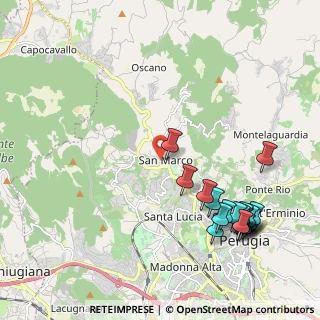 Mappa Via Umberto Gnoli, 06131 Perugia PG, Italia (2.66)