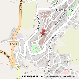 Mappa Via Pieragostini, 2, 62032 Camerino, Macerata (Marche)