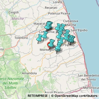 Mappa Piazza Giacomo Matteotti, 63833 Montegiorgio FM, Italia (10.26)