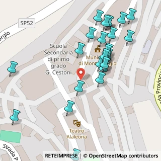 Mappa Piazza Giacomo Matteotti, 63833 Montegiorgio FM, Italia (0.06667)