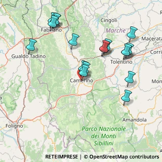 Mappa Viale Seneca, 62032 Camerino MC, Italia (18.04444)