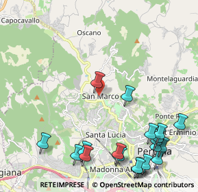 Mappa Via Van Marle Raimondo, 06131 Perugia PG, Italia (3.0235)