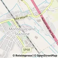 Hartă Montepulciano