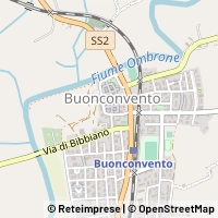 Map Buonconvento
