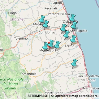 Mappa Via Soccorso snc, 63833 Montegiorgio FM, Italia (13.83909)