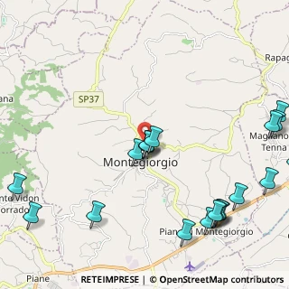 Mappa Via Soccorso snc, 63833 Montegiorgio FM, Italia (2.9375)