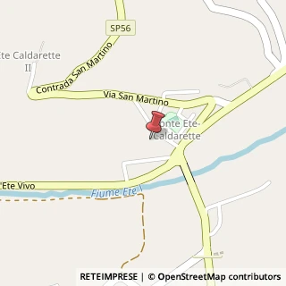 Mappa Strada Comunale San Martino, 55/F, 63900 Fermo, Fermo (Marche)