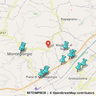 Mappa Contrada Montemilone, 63833 Montegiorgio FM, Italia (2.60818)