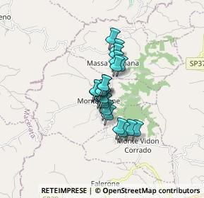 Mappa Via Borgo XX Settembre, 63835 Montappone FM, Italia (1.005)