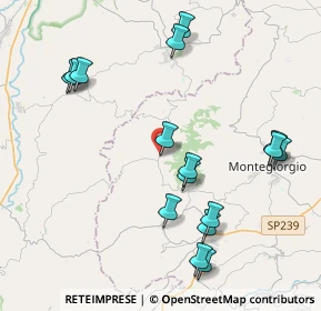 Mappa Via Borgo XX Settembre, 63835 Montappone FM, Italia (4.63313)
