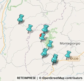 Mappa Via Borgo XX Settembre, 63835 Montappone FM, Italia (3.60615)