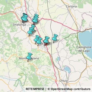 Mappa Montepulciano Est, 53045 Montepulciano SI, Italia (7.67938)