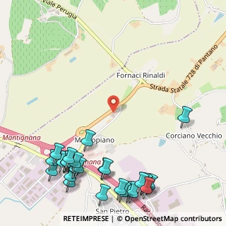 Mappa Via Giacomo Leopardi, 06073 Corciano PG, Italia (0.80667)