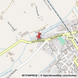 Mappa Via Fontago, 18, 53045 Montepulciano, Siena (Toscana)