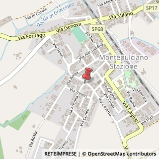 Mappa Via Como, 13, 53045 Montepulciano, Siena (Toscana)