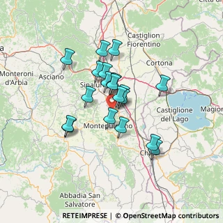 Mappa Via San Bono snc, 53045 Montepulciano SI, Italia (10.6705)