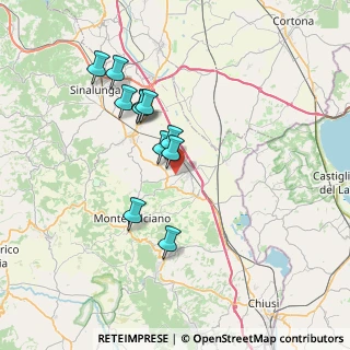 Mappa PRESSO VILLA SVETONI, 53045 Montepulciano SI, Italia (6.48545)