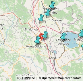 Mappa PRESSO VILLA SVETONI, 53045 Montepulciano SI, Italia (21.17)