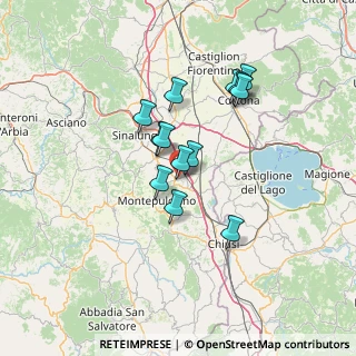 Mappa PRESSO VILLA SVETONI, 53045 Montepulciano SI, Italia (11.22308)