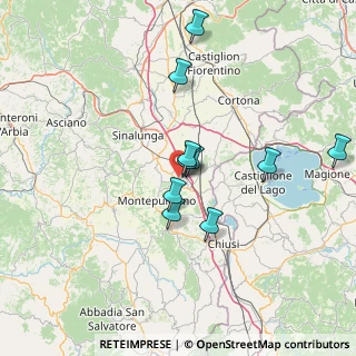 Mappa PRESSO VILLA SVETONI, 53045 Montepulciano SI, Italia (14.87909)