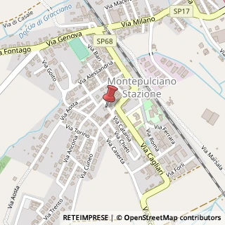Mappa Via Catania, 2, 53045 Montepulciano, Siena (Toscana)