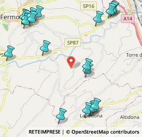 Mappa CONTRADA CAMERA DI FERMO, 63900 Fermo FM, Italia (3.0315)