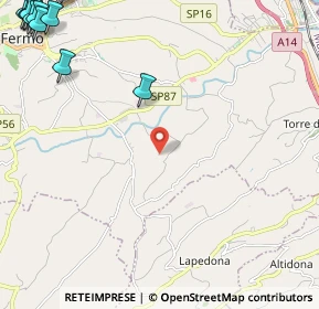 Mappa CONTRADA CAMERA DI FERMO, 63900 Fermo FM, Italia (4.10667)