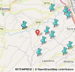 Mappa CONTRADA CAMERA DI FERMO, 63900 Fermo FM, Italia (2.375)