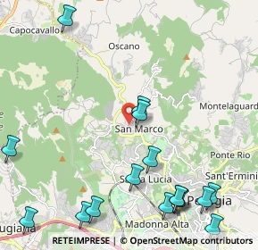 Mappa Via dell'Evangelista, 06131 Perugia PG, Italia (2.97938)