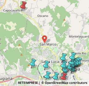 Mappa Via dell'Evangelista, 06131 Perugia PG, Italia (3.332)