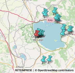 Mappa Via Giovanni XXIII, 06061 Castiglione del Lago PG, Italia (6.9005)