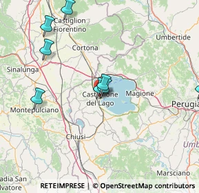 Mappa Via Beatles, 06061 Castiglione del Lago PG, Italia (27.8825)